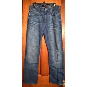 7 For All Mankind The‎ Straight Leg Jeans Men's Denim Pants size 30